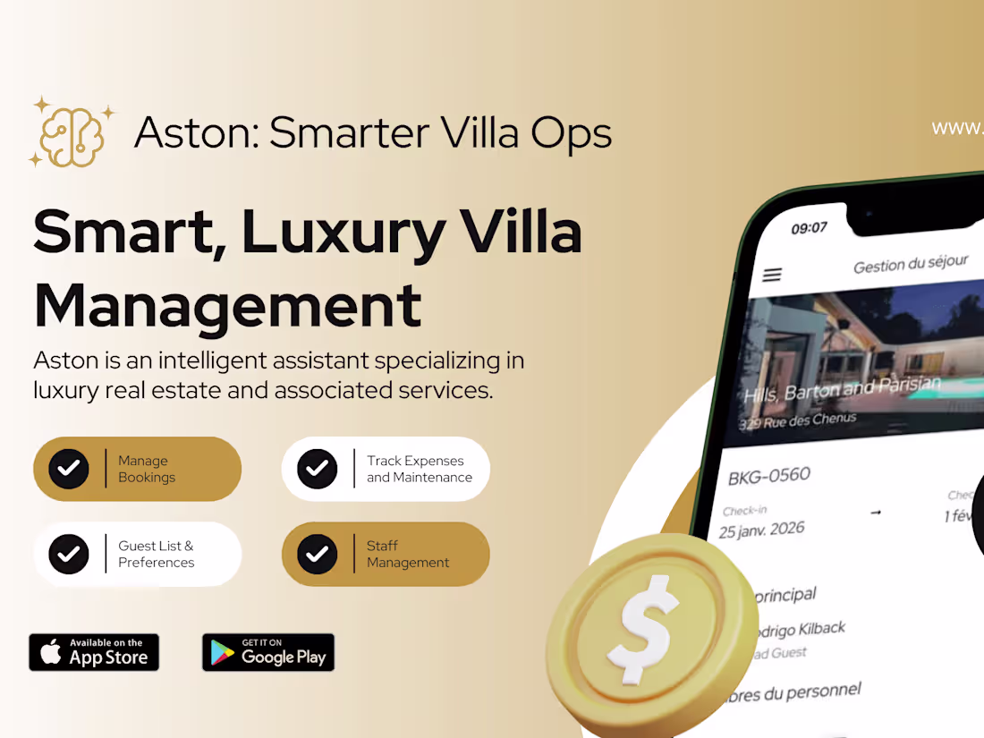 smart luxury villa management